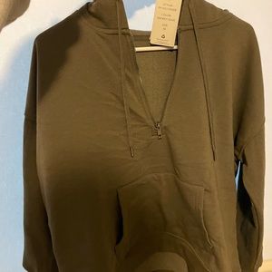Gypsy Cloud olive green M half zip